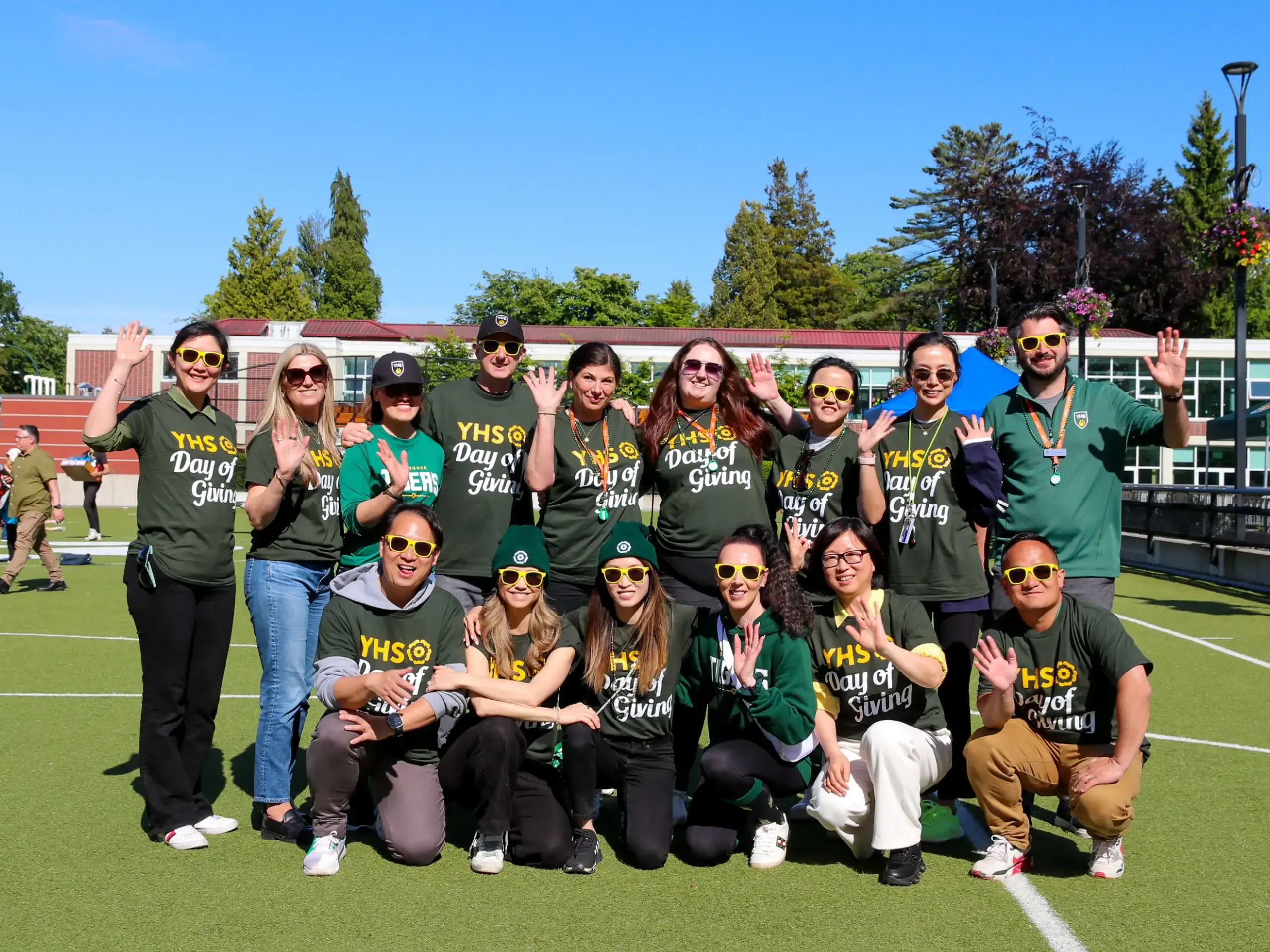 Group of parent volunteers