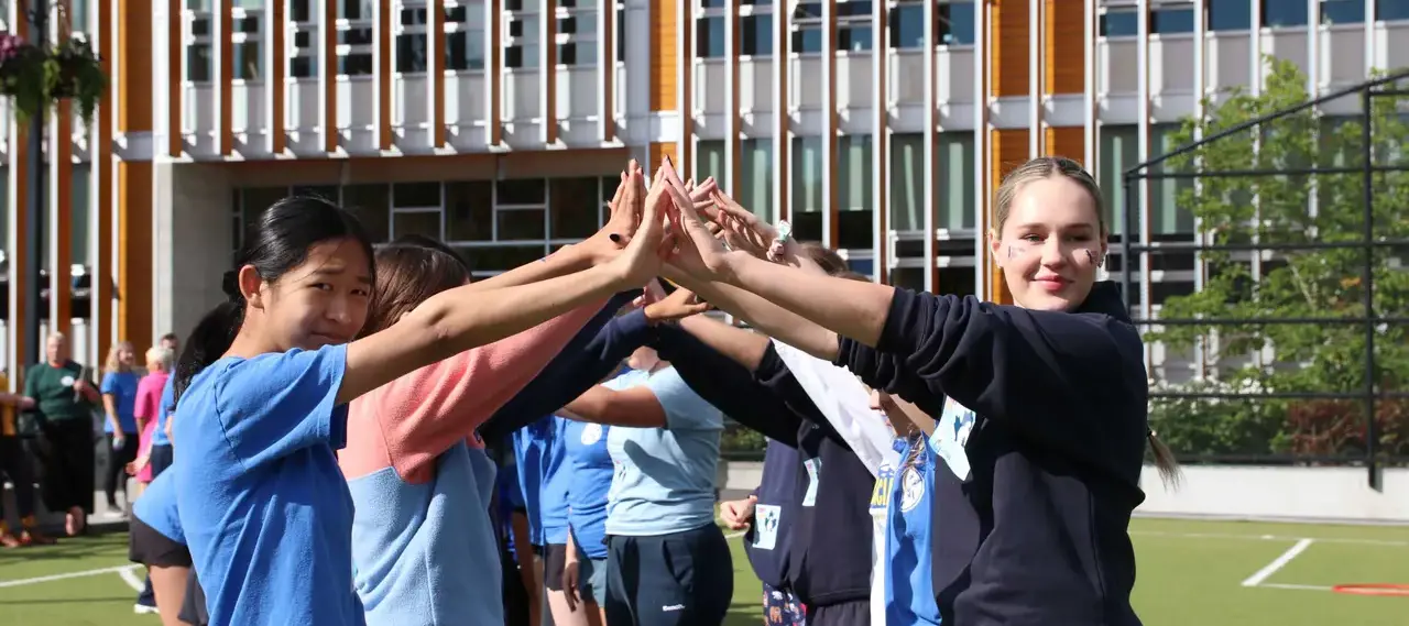 Hallway Feature - Admissions,senior school,field,sports
