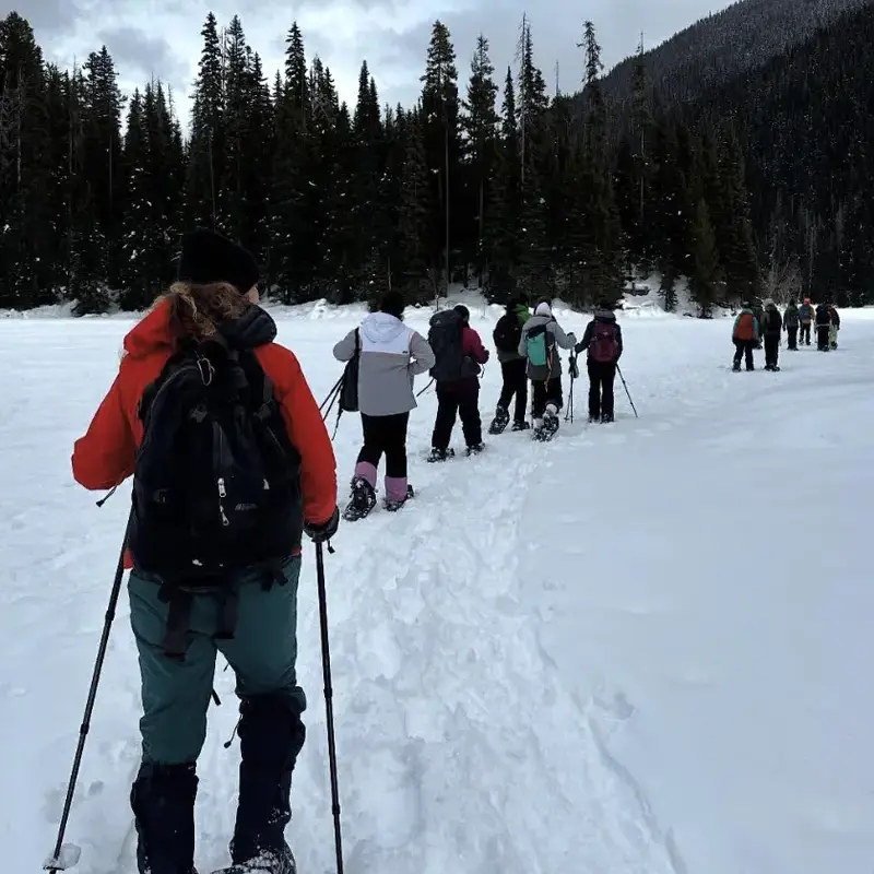 GO! Students ventured at Manning Park for Winter excursion