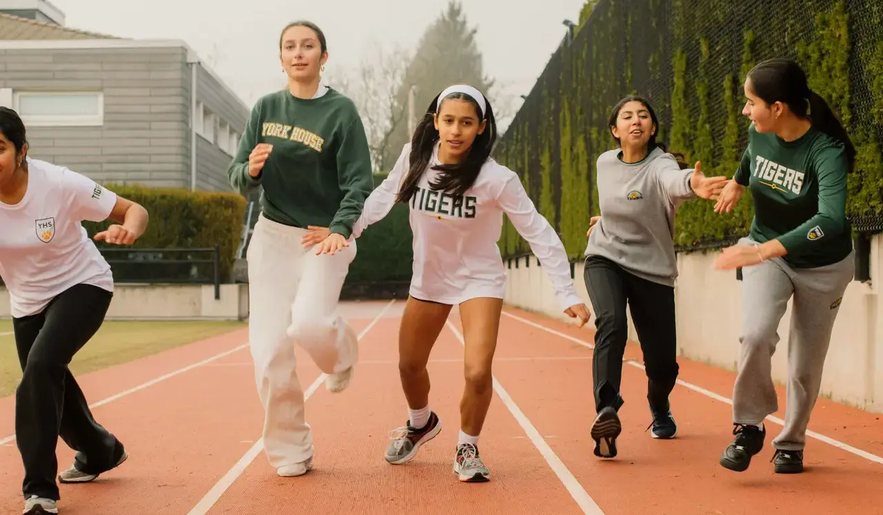 Senior Students on track