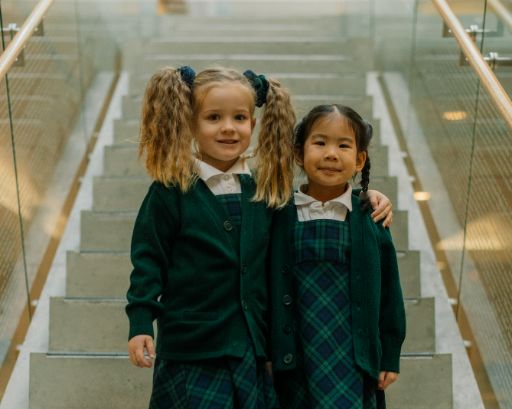 Two YHS little school students 